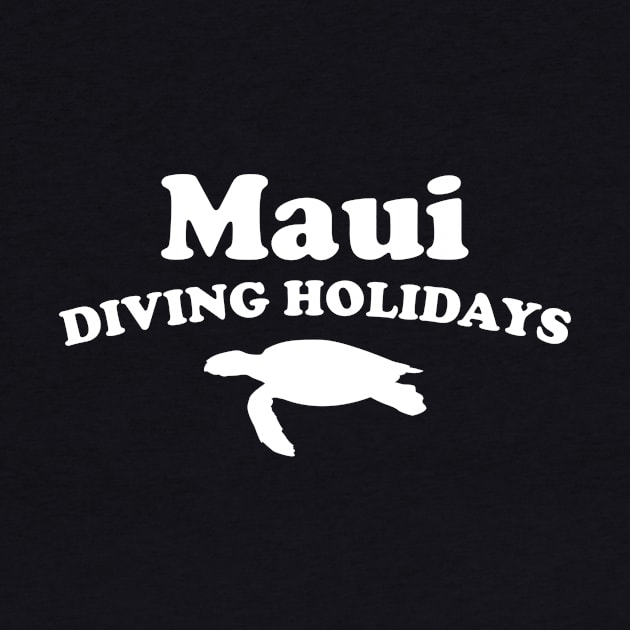 Maui Diving Holidays – Sea Turtle by BlueTodyArt